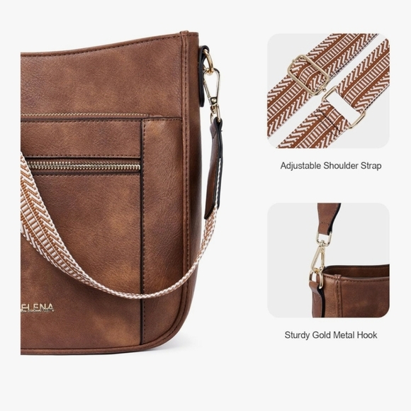 Brown Crossbody Bag NWT - Picture 5 of 16